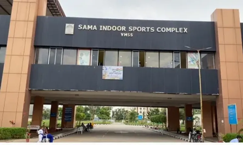 Swimming couple Viradhawal Khade and Rujuta Khade train at Sama Indoor facility in Vadodara