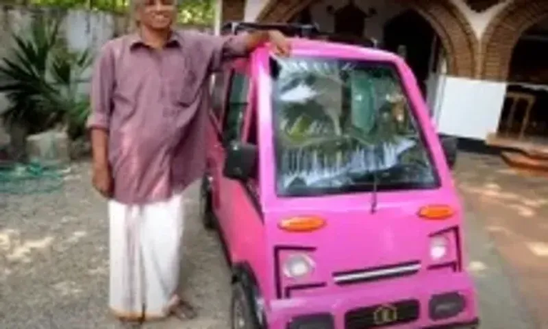Kerala man makes electric vehicle that can run 60 km in just Rs 5 to counter rising fuel prices