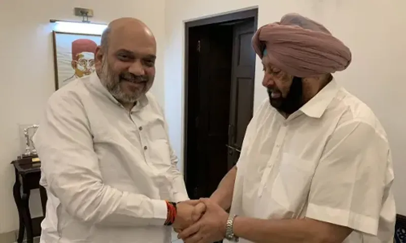 Punjab ex-CM Capt Amarinder to meet Amit Shah tomorrow
