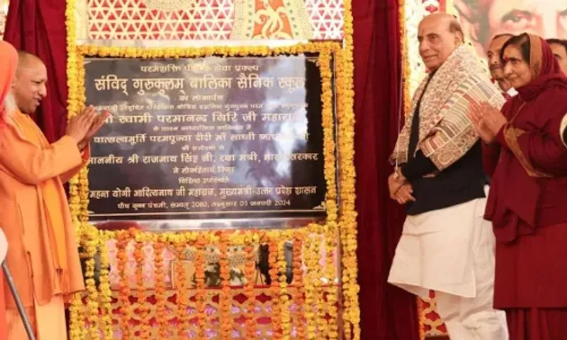 Country's first-ever all-girls Sainik School opens in Vrindavan