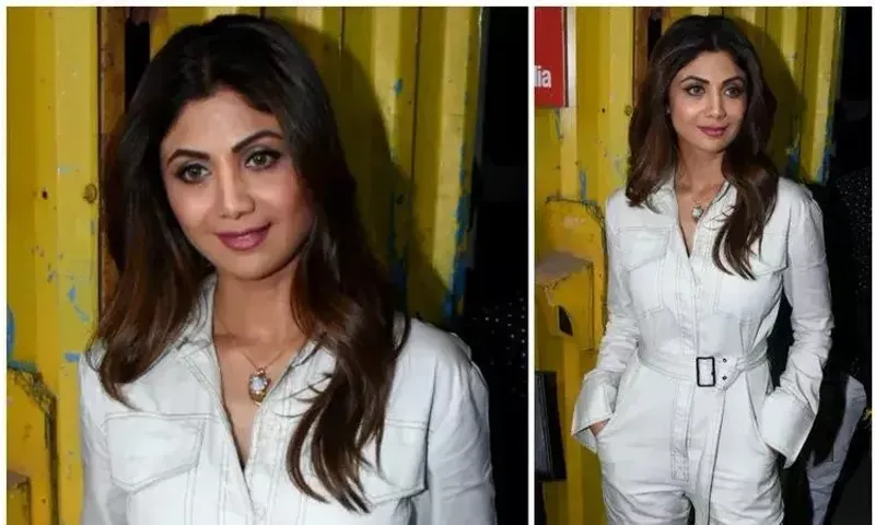 Here's a close look at Shilpa Shetty Kundra's latest jazz look
