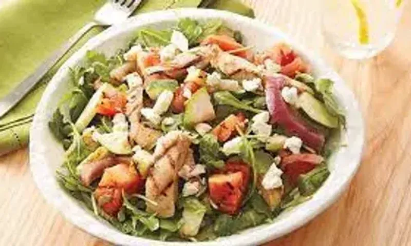 Chicken Salad Recipe: Here's a perfect mix of taste and health! Treat your taste buds with a plateful of veggies, eggs and chicken drenched