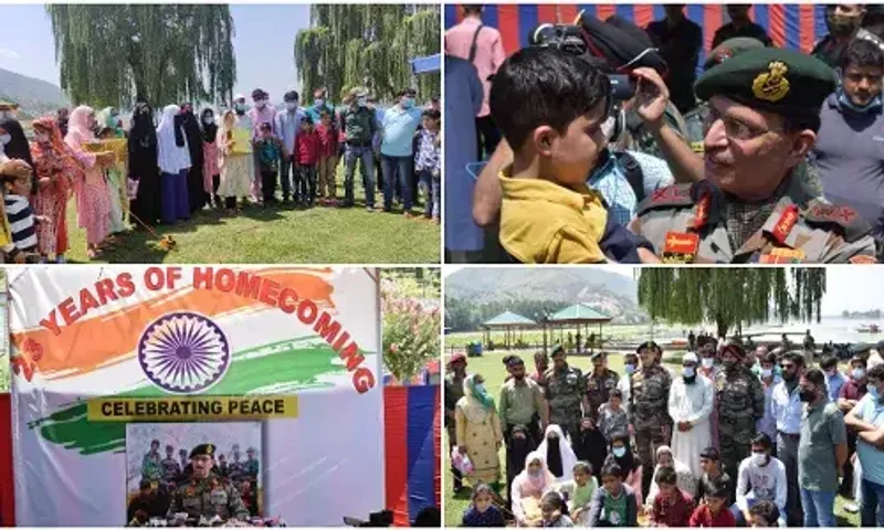 23 years of homecoming commemorate at Manasbal lake
