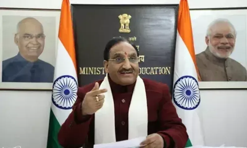 Union Education Minister Ramesh Pokhriyal Nishank launches NIPUN Bharat