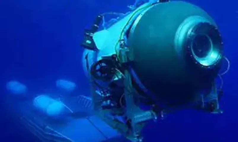 Tourist submarine deployed for exploring Titanic wreckage went missing in Atlantic Ocean