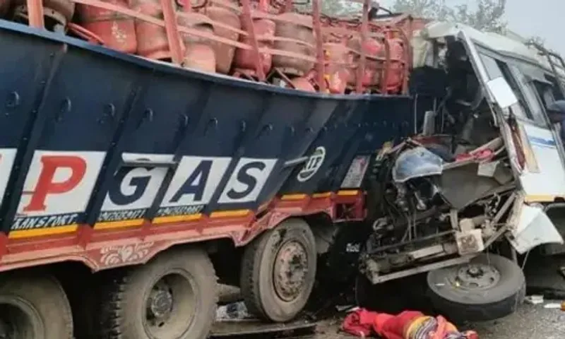 Jharkhand accident: 16 die, 26 hurt as bus collides with truck in Pakur district