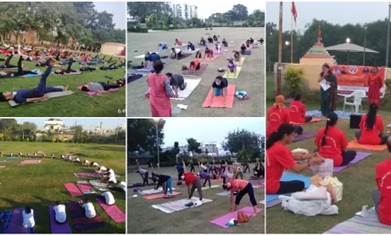 43 well-trained yoga coaches and about 2,000 trainers in Vadodara city and district trying to make yoga a social and family habit