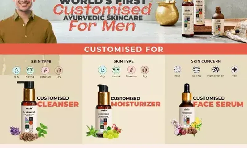 Vedix bursts myths of men skincare