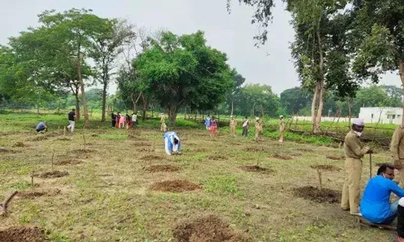 Vadodara Danteshwar open jail will be a green garden of two thousand trees