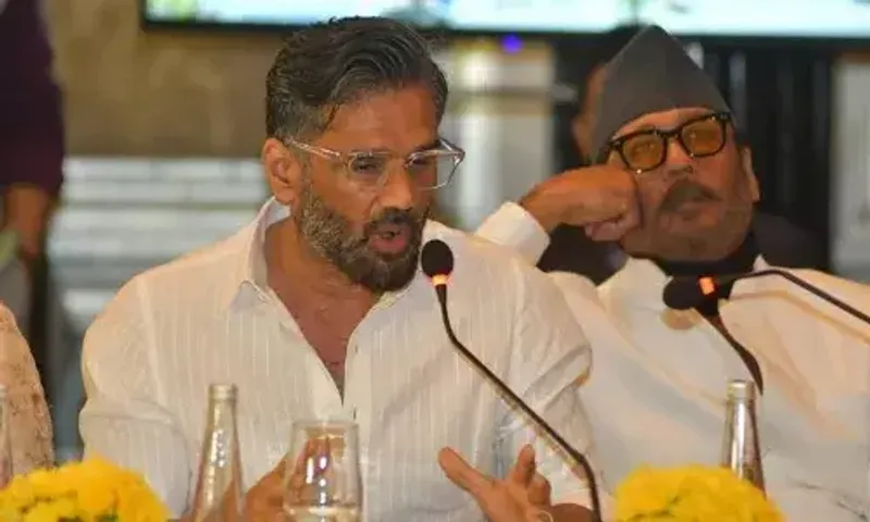 Suniel Shetty urges UP CM to help get rid of 'Boycott Bollywood' trend