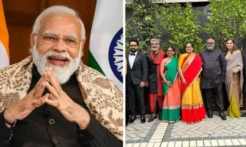 PM Narendra Modi congratulates team RRR after Golden Globes win, calls it 'a very special accomplishment'