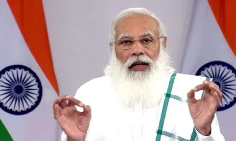 PM Modi says delimitation has to happen at quick pace so that polls can be held in J&K