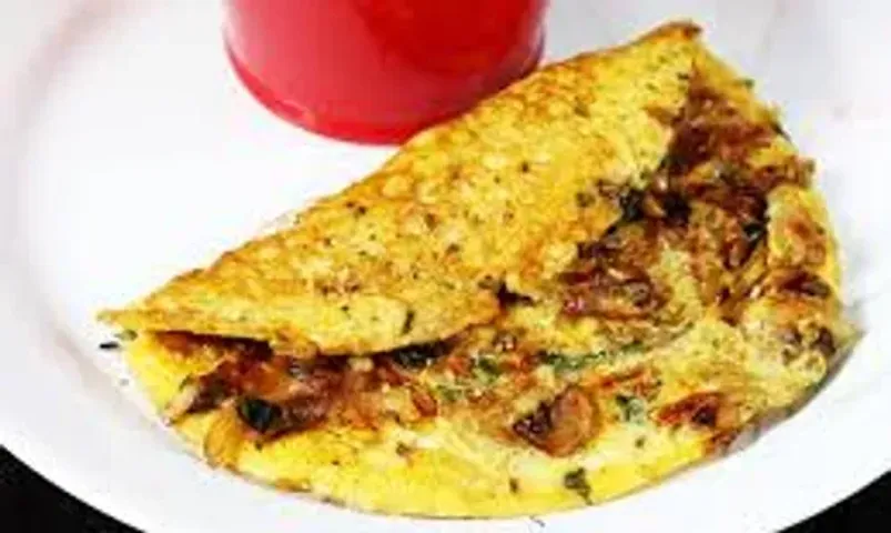 Cheese and Mushroom Omelette Recipe
