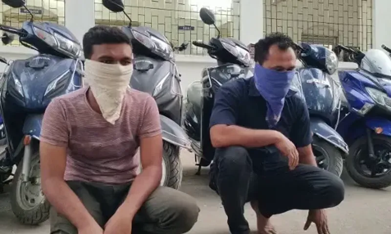 Ankleshwar: Police nab two vehicle thieves, seized enough bikes to open a new showroom