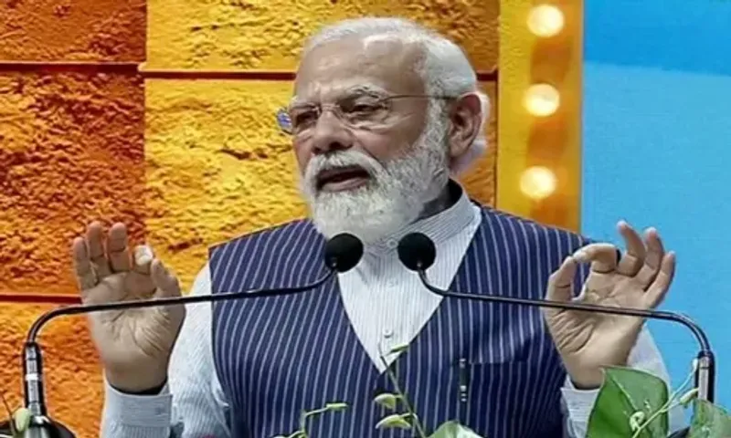 PM Modi to visit Prayagraj today to participate in programme to be attended by over 2 lakh women