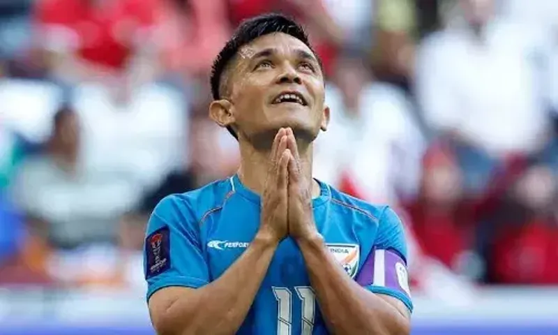 Indian Football legend Sunil Chhetri announces his retirement