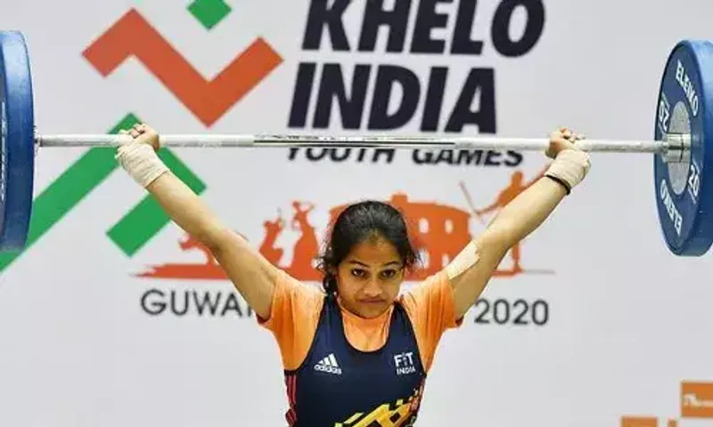 Harshada Garud wins bronze medal in women's 45kg category at Asian Weightlifting C'ship 2022