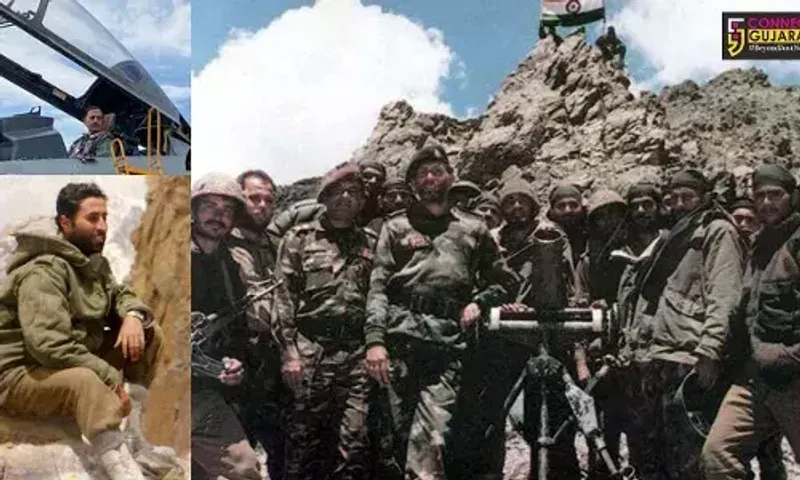 Army commander Northern command pays homage to Captain Vikram Batra from the sky