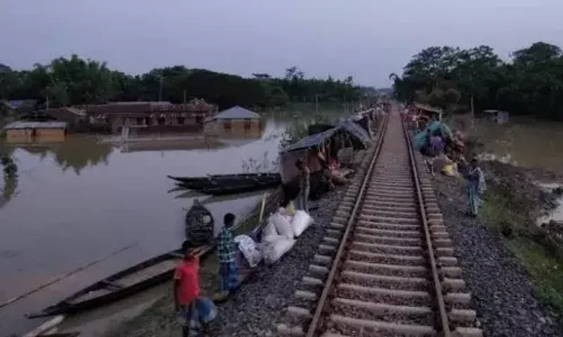 Assam Floods: Northeast Frontier Railway may take longer to restore rail link in North East