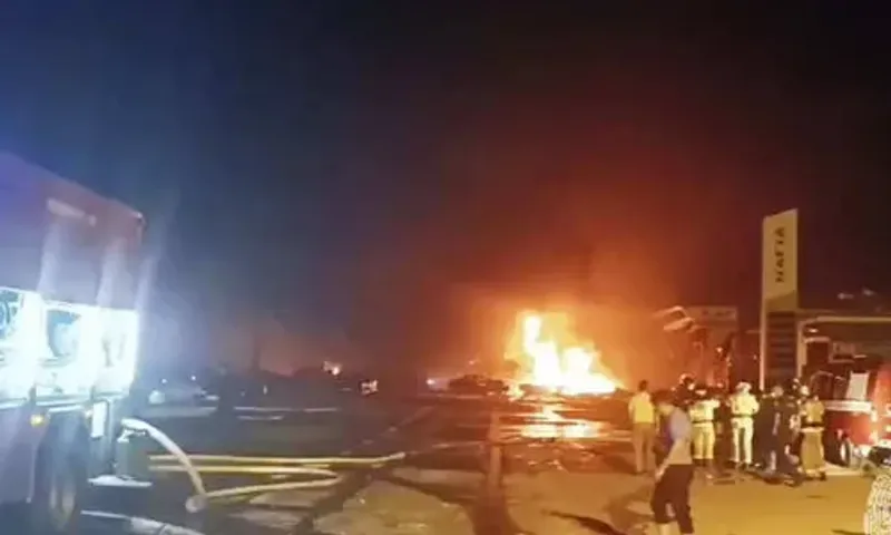 Massive explosion at gas station in Russia's Dagestan kills 27, injures more than 100
