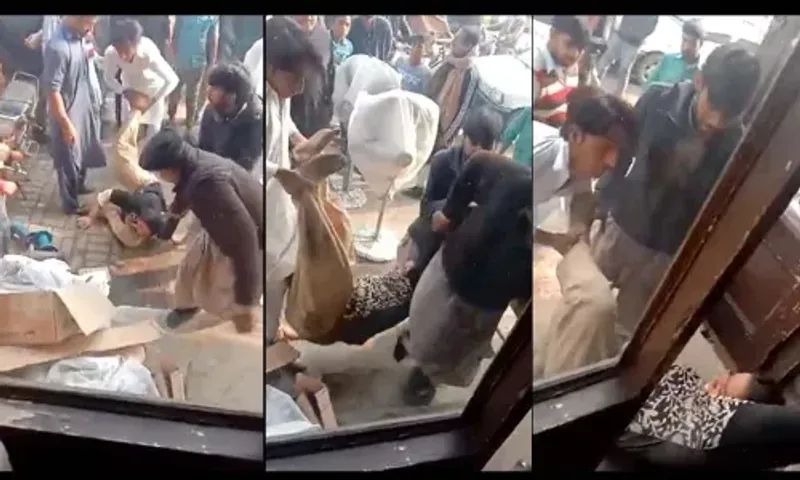 Another stunner from Pakistan! Four ladies were stripped and thrashed after being accused of theft