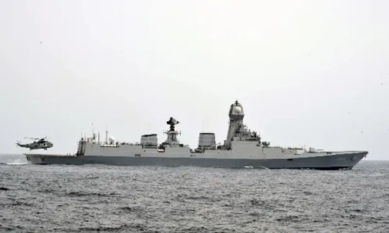 Sea phase of India UK maiden tri service exercise 'Konkan Shakti 2021 in full swing