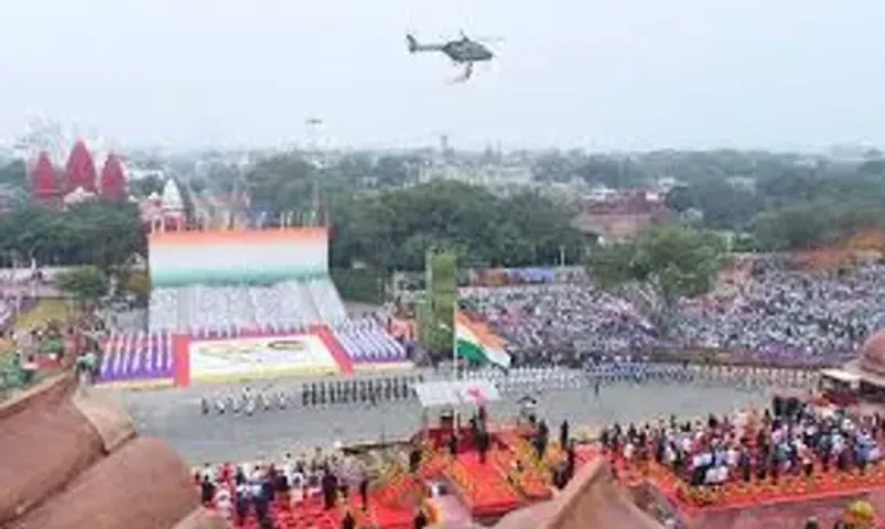 Around 1,800 special guests from all over country participated in Independence Day celebration at Red Fort