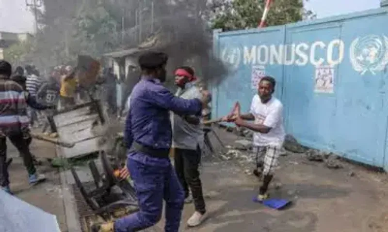Two Indian peacekeepers killed in Congo anti-UN riots
