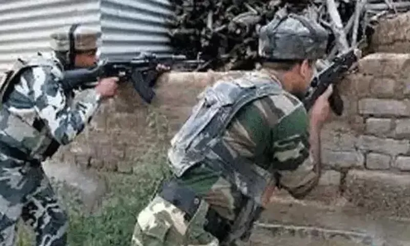 In Pulwama, J&K, terrorist killed in a gunfight with security forces; the search is underway