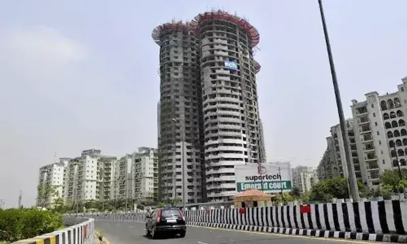 Supertech Twin Towers: Noida authority carries test blast ahead of actual demolition