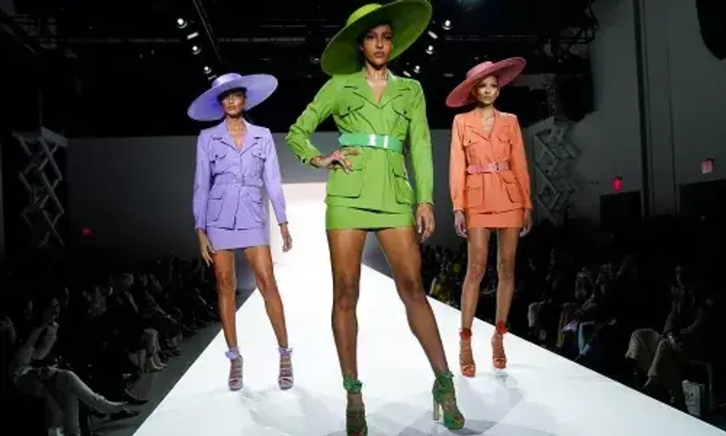 Model legends walk Sergio Hudson's NY Fashion Week runway