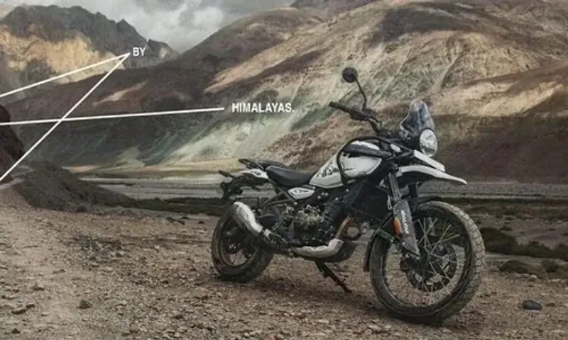 Royal Enfield teases New Himalayan 452 in stunning Kamet White, Check Details