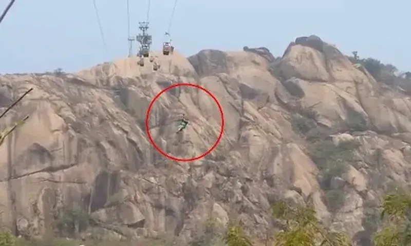 Deoghar ropeway accident: Woman falls off chopper during rescue operations, condition critical