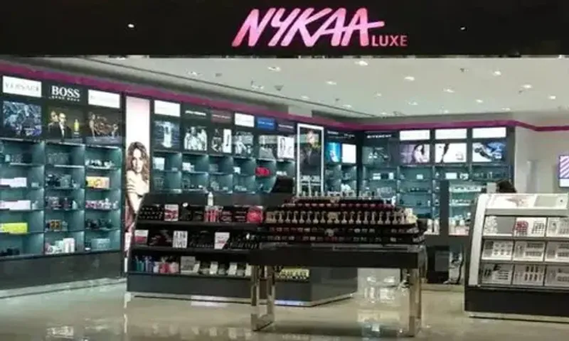 Nykaa share price falls on large trade deal buzz in the market