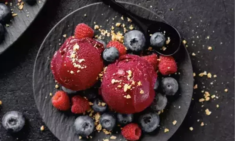 Berry Ice Cream Recipe: Give your love for ice creams a yummy and healthy twist with berries, nuts and fresh cream