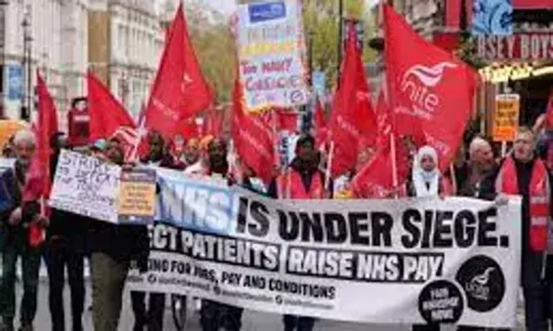 Doctors walk out in UK health service's biggest strike