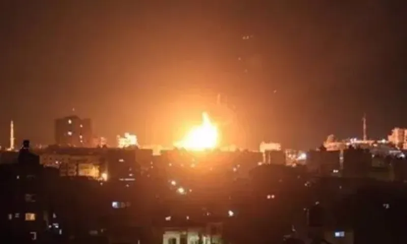 Israeli missile strikes put Damascus airport out of service, two killed