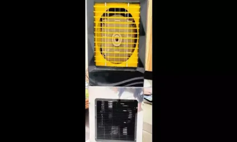 Students in Ahmedabad design quasi-AC air cooler