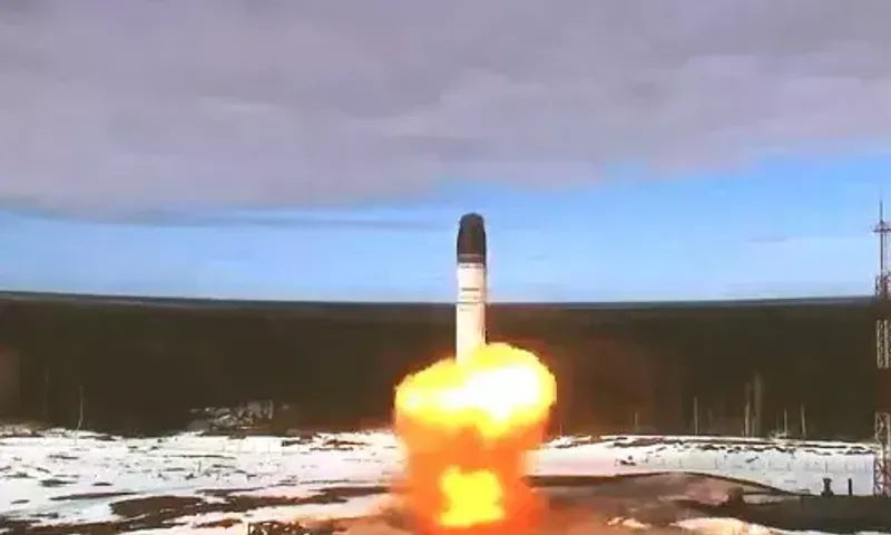 Day after Putin's nuke war warning, Russia tests nuclear ballistic Yars missile