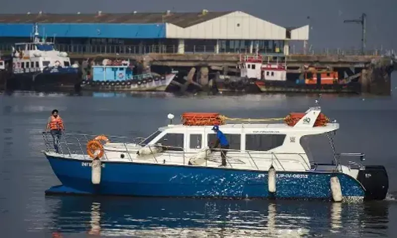 India's first water taxi service launched in Mumbai