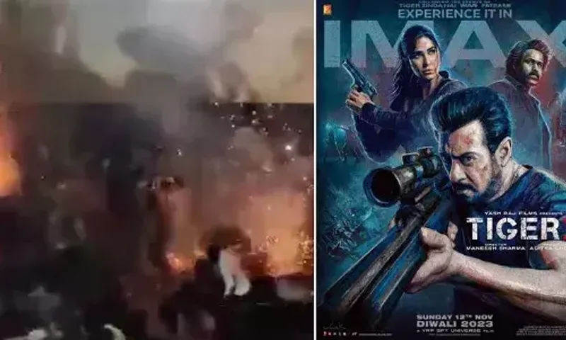 Audience flees in panic as 'Tiger 3' fans burst crackers inside theatre