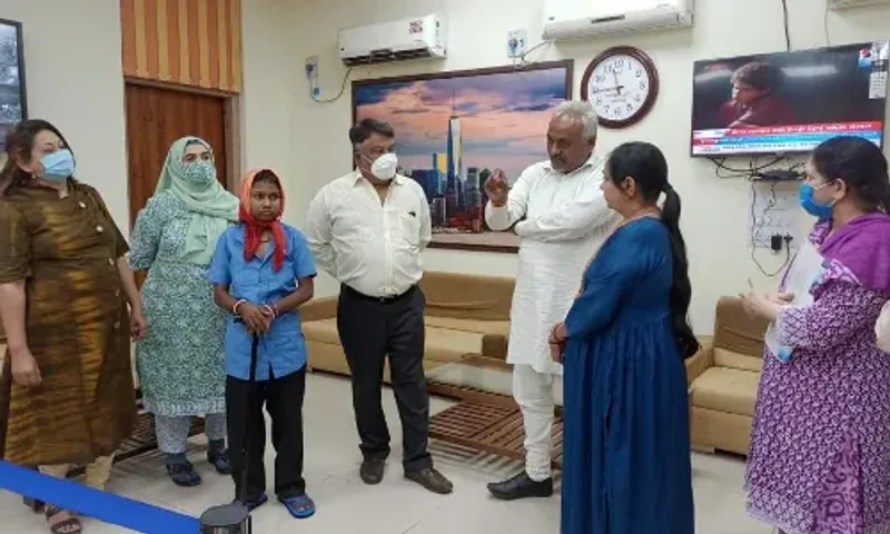 Happy ending of a story as the Sayaji Hospital family unite a mother with her daughter