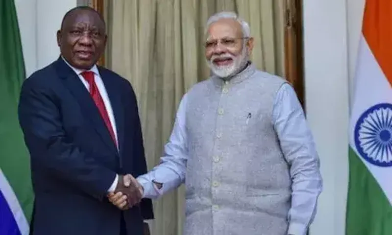 PM Modi holds telephonic conversation with South African President