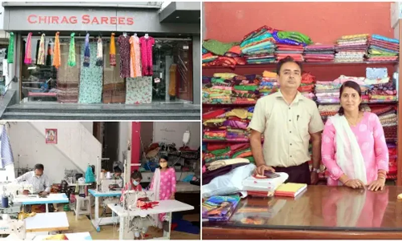 Sabita Manek from Vadodara earn employment by making uniforms of doctors and watchmen during Corona era