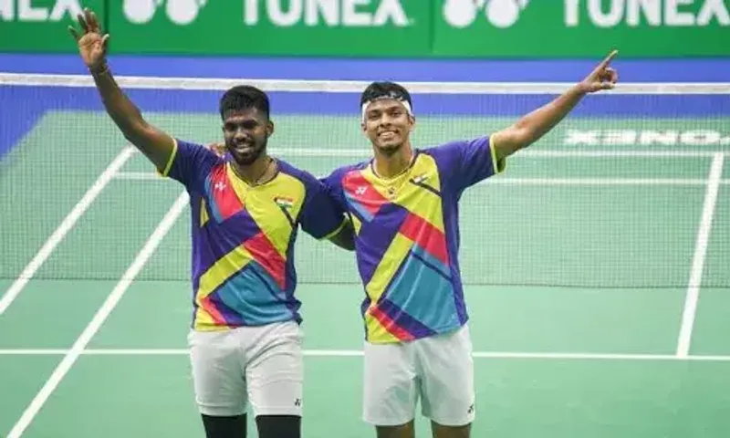 Satwiksairaj Rankireddy-Chirag Shetty lift Korea Open Badminton men’s doubles title
