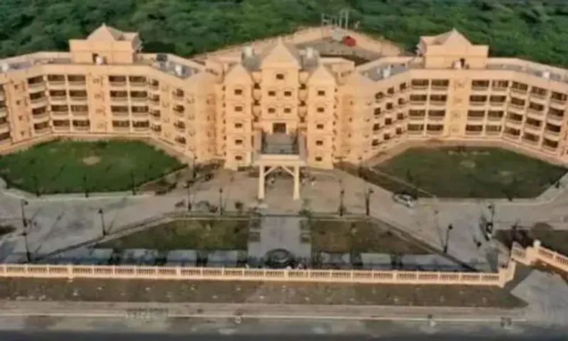 PM Narendra Modi unveiled a circuit house near the temple of Somnath