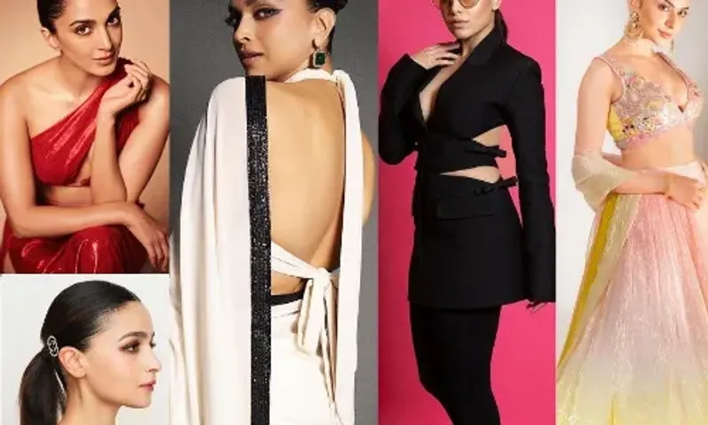 Bollywood Divas nailing the sleek pulled-back hairstyle