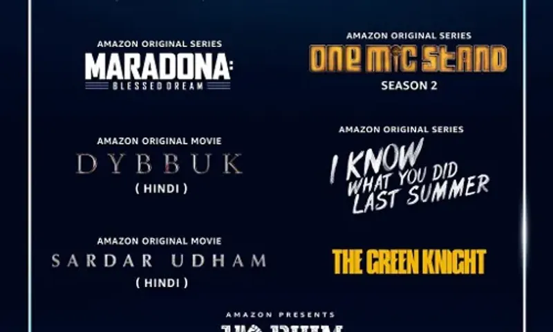 Amazon Prime Video unveils the 2021 Festive Line-up