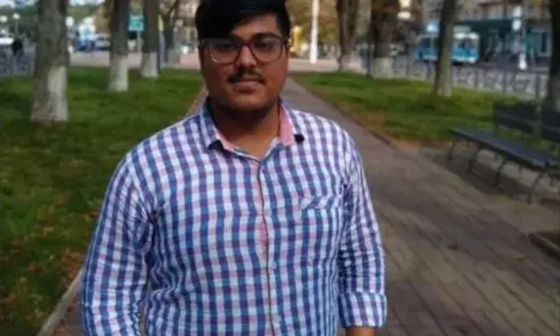 Indian student dies in Ukraine after suffering stroke