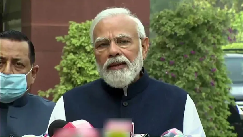 PM Modi addresses the nation in the Parliament ahead of Winter Session